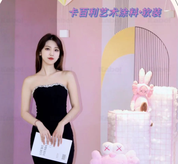 達(dá)人探店丨帥哥美女云集的拍照打卡點(diǎn)，居然是一家藝術(shù)涂料軟裝館！
